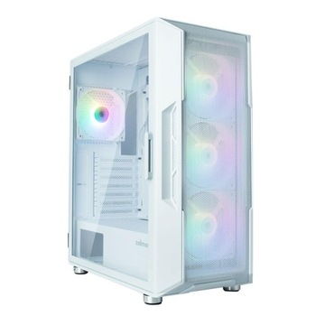 Корпус I3 Neo ATX Mid Tower RGB с 4 вентиляторами, белый