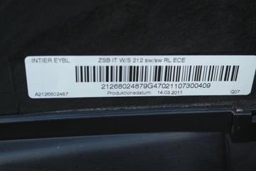 фото thumb №13, Mercedes-benz e w212 2011 всі панелі розподільчі, консоль