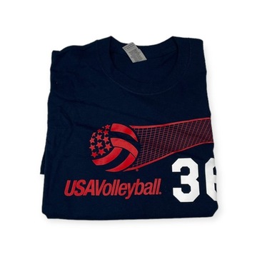 Мужская футболка GILDAN USA VOLLEYBALL L