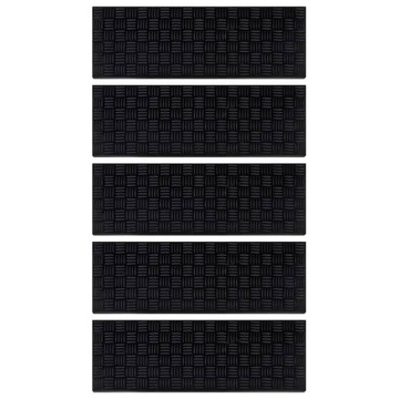 ЛЕСТНИЧНЫЕ ПОКРЫТИЯ 5 ШТ. 25X75 СМ РЕЗИНА