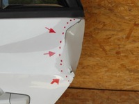 фото thumb №3, Audi a1 82a 18- дверь левая зад задние lb9a