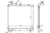 фото thumb №1, Nissens радіаторів води hyundai amica 1.0 i mx