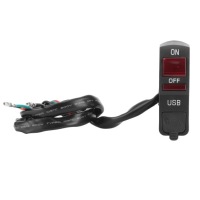 фото thumb №10, Кнопка вмикання i wyłączania фари motocyklowych 5v 2a з зарядний пристрій
