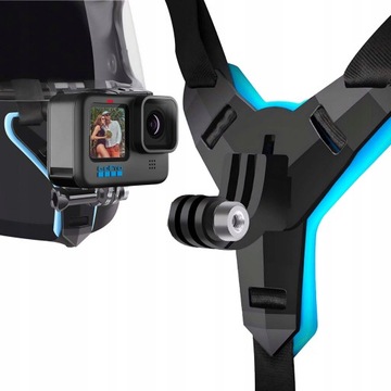 Крепление на шлем Держатель для шлема для камер GoPro 12, 11, 10, 9, 8, 7, 6, 5 MAX DJI