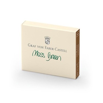 Naboje Graf Von Faber-Castell - Moss Green, 6 szt.