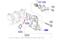 фото thumb №1, Корпус термостата focus 98 05 ford