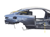 фото thumb №1, Mercedes-benz e c207 w207 2010 c755 чверть правий задня права задня