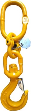 ВРАЩАЮЩИЙСЯ КРЮК С УШИНОЙ, ОДИНАРНЫЙ 1C 1,12T, ОДОБРЕН CE
