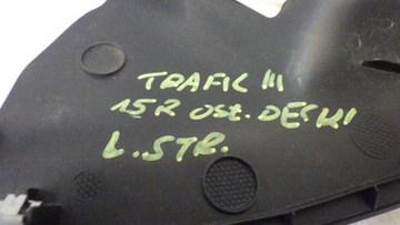 фото thumb №7, Пластик защита консоли левая trafic iii vivaro b 689214361r 93452503