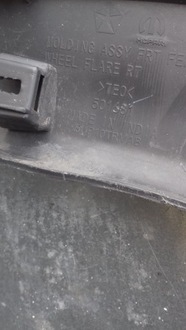 фото thumb №7, Молдинг крыла правый перед jeep compass ii