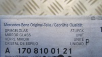 фото thumb №2, Mercedes sl r129 slk r170 лівий вкладиш дзеркало скло