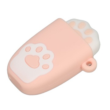 Флэш-накопитель в форме кошки, 128 ГБ, с вибрацией, USB 2.0, портативный, розовый