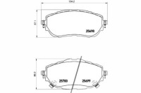 фото thumb №7, Гальмівні колодки ham. toyota auris 12-