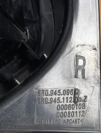 фото thumb №13, Лампа правая задняя задняя vw polo v 6r 08-14r