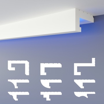 HEXIMO LED Потолочная лента, профиль теневого зазора - 1,7м HLED-11