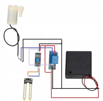 Комплект системы орошения цветочных растений DIY KIT1