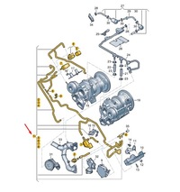 фото thumb №1, Audi rs4 b9 вакуум шланг 06m131055hp оригинал