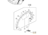 фото thumb №1, Оригинальная накладка крыла prz pr mazda cx-5