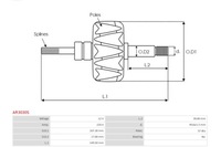 фото thumb №2, Крильчатка, генератор as-pl ar3030s