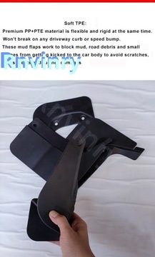 фото thumb №10, Rnvinry 4szt. крылья автомобильные pp do toyoty camry 2007