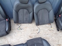 фото thumb №8, Комплект сиденья обивка кожа alcantara с подогревом задняя audi a8 d4