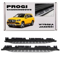 фото thumb №1, Mercedes gls x167 2020+ градусы боковые пороги автомобильные + болты