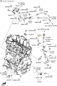 фото thumb №2, Датчик давления выхлопных газов mazda 2 dj cx-3 1.5d sh0918211 оригинал