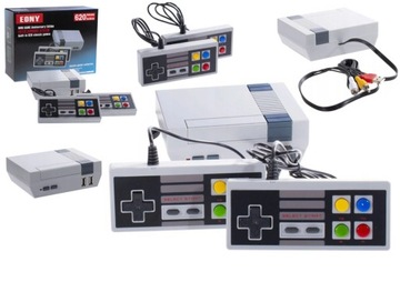 ИГРОВАЯ ТВ-КОНСОЛЬ PEGASUS 8-BIT AV 620 GAMES черный