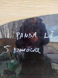 фото thumb №2, Стекло боковая дверь левый задняя тонированная пленка fiat panda ii 5d