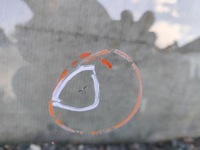 фото thumb №3, Ford c-max mk2, grand - стекло лобовое передняя с подогревом датчик