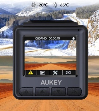 AUKEY DRA5 mini ПЕРЕДНИЙ ВИДЕОРАКТОР 1080P FullHD 170°