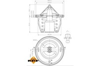 фото thumb №15, Nrf термостат жидкость охлаждающей subaru forester impreza legacy ii