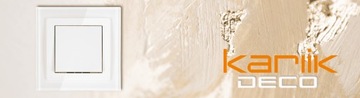 DECO Soft Одинарная рамка, черный матовый 12DRSO-1
