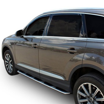 Подножки Audi Q7 2015 года.