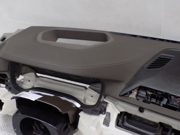 фото thumb №12, Bmw 5 g30 g31 панель консоль head up коричнева шкіра