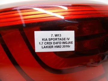 фото thumb №8, Лампа ліва лівий зад задня kia sportage iv led 92401-f11 92401-d9