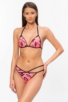 Розовые плавки бикини R-образной формы MOSCHINO SWIM 2 IT