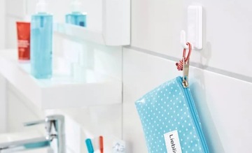 Крючок самоклеящийся TESA, классический хром, большой 58051 2 шт. 2 кг.