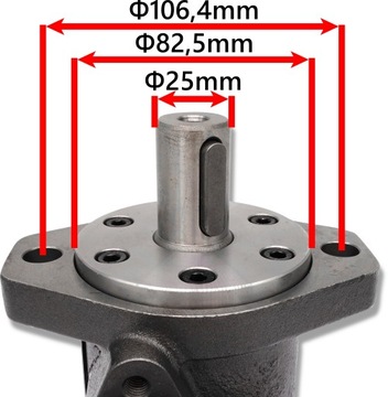 ГИДРАВЛИЧЕСКИЙ ДВИГАТЕЛЬ BMR SMR OMP 250 см3 ALSG2 GR2