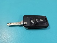 фото thumb №10, Замок запалювання ключ вкладка skoda rapid 1k0905851 6ra905865b