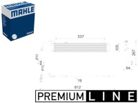 фото thumb №1, Радиатор масла opel astra j astra j gtc cascada insignia a insignia