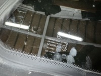 Стекло откидная левый задний  задняя long 04-14r mercedes viano vito w639 639 рестайлинг с Разборки, фото thumb