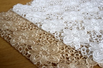Кружево TREAD 47/100 Тот же гипюр IVORY