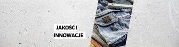 Mocne elastyczne spodnie robocze dżinsy Rica Lewis JOBPRO CORDURA r. 58