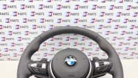 фото thumb №6, Bmw f30 f31 кермо м-пакет мультифункція круїз-контроль пелюстки подушка  гарна