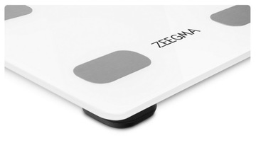 INTELIGENTNA WAGA ŁAZIENKOWA BLUETOOTH ANALITYCZNA APLIKACJA ZEEGMA 17W1