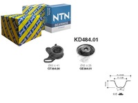 фото thumb №1, Комплект - набір ремінь розподільного валу snr 2481023050 248