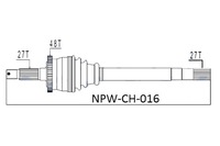 фото thumb №10, Nty приводной вал приводная jeep grand cherokee 99-04 without vari-lock правая