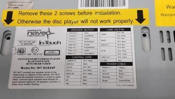 фото thumb №5, Радио навигация 2din suzuki sx4 s-cross int-susx4f