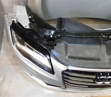 фото thumb №11, Audi a7 c7 4g8 s line комплектный перед бампер лампы капот полный led серебряный